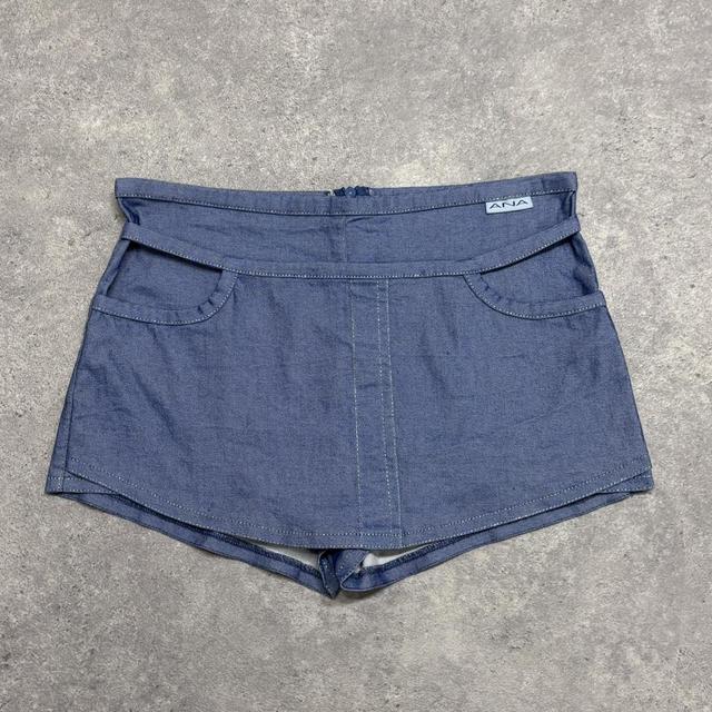 Denim Mini skort