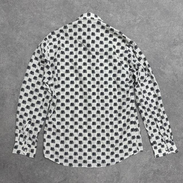 Vintage moschino printed shirt