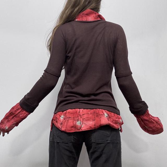 Floaty flare shirt blouse