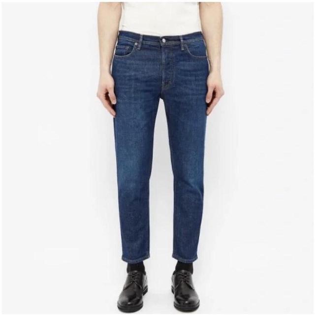 Acne studios dark-wash river indigo jeans
