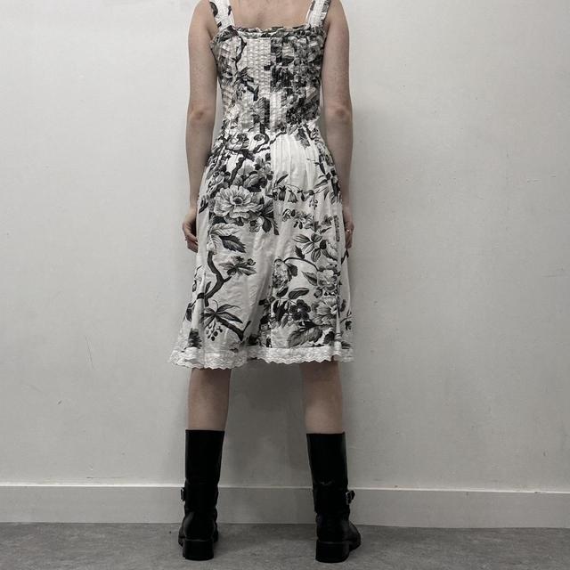 Floral printed summer dress