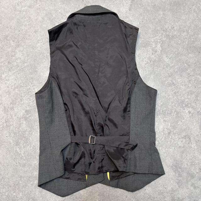Vintage grey suit waistcoat vest