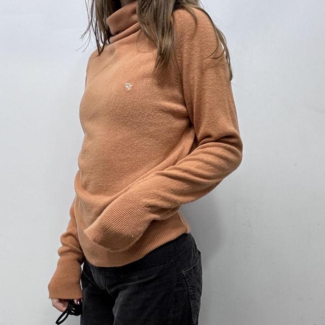 Vintage Dior knitted polo neck jumper