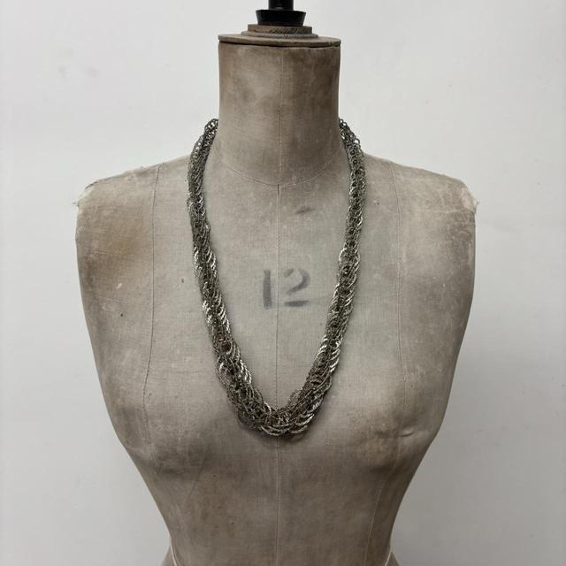 Chunky oversized link chain necklace