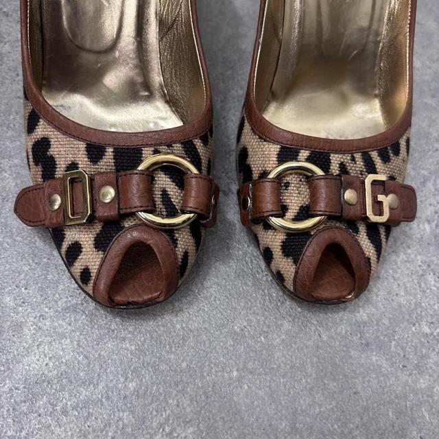 Leopard print dolce and gabbana heels