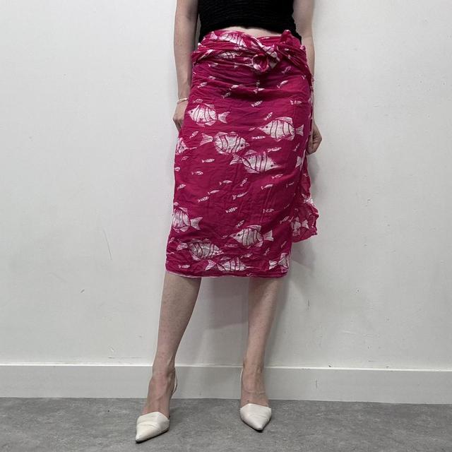 Vintage wrap skirt sarong