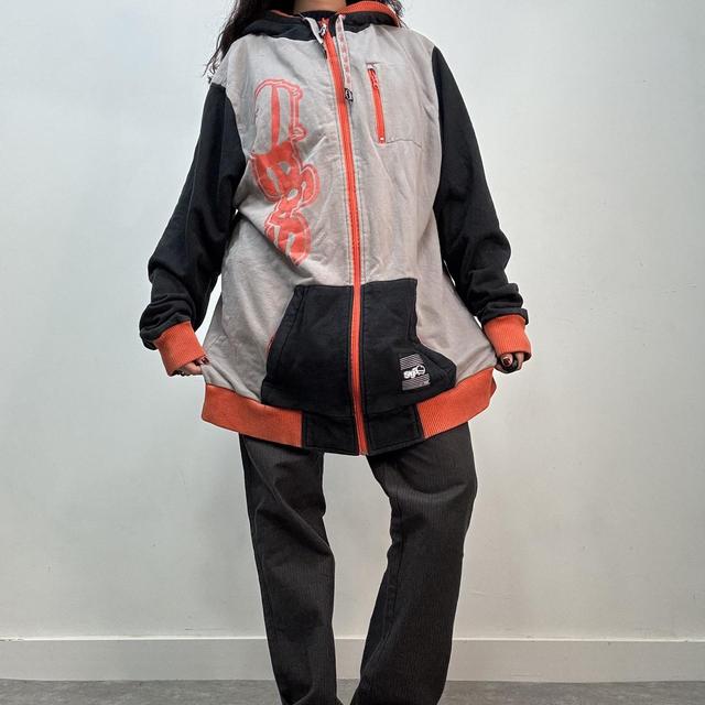 Oversized graphic y2k hoodie