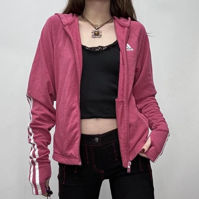 Slouchy batwing adidas hoodie