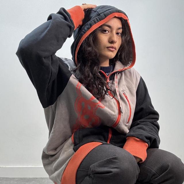 Oversized graphic y2k hoodie