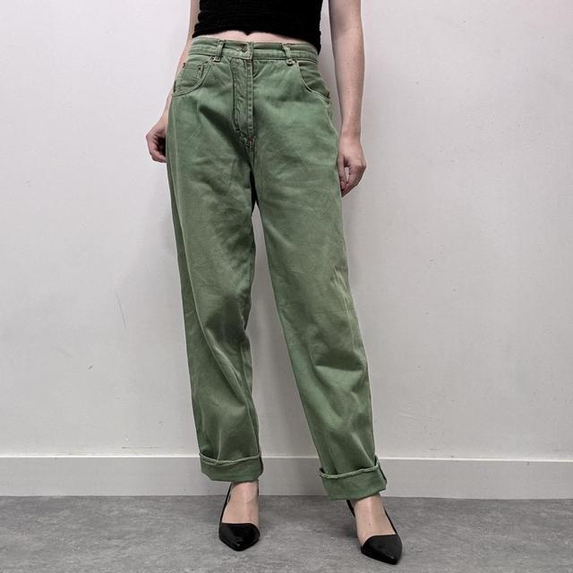 Green vintage levis jeans