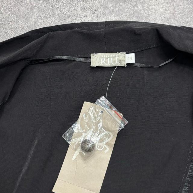 Black military fitted jacket blazer