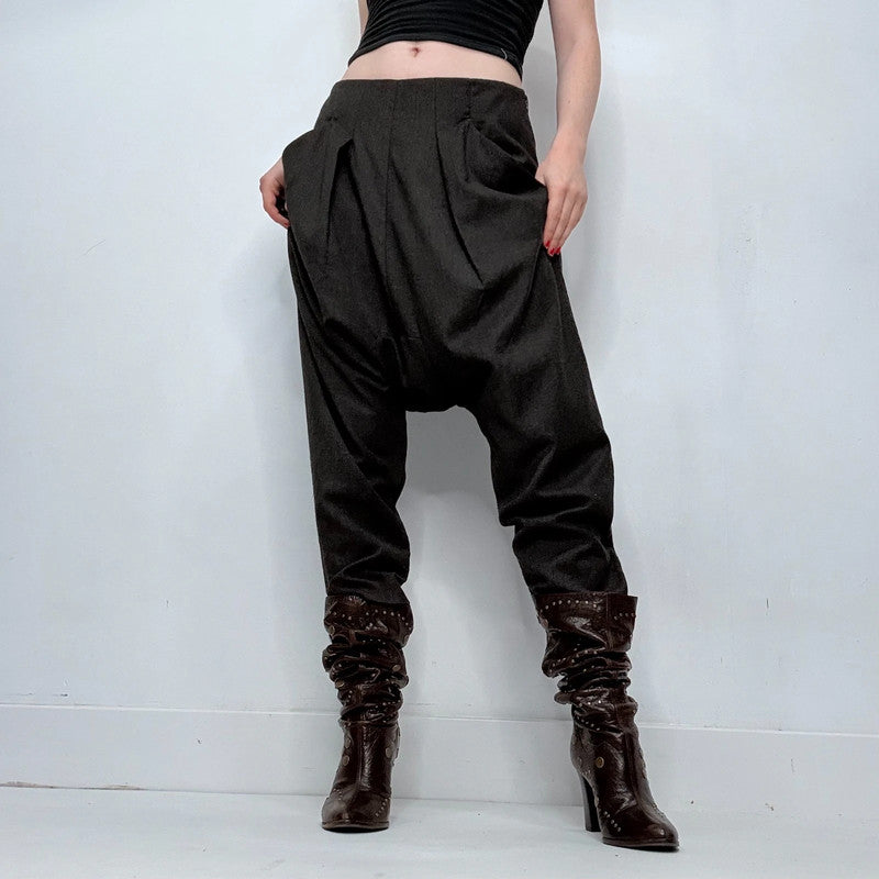 Draped gathered Rutzou trousers