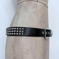 Black Studded Belt
