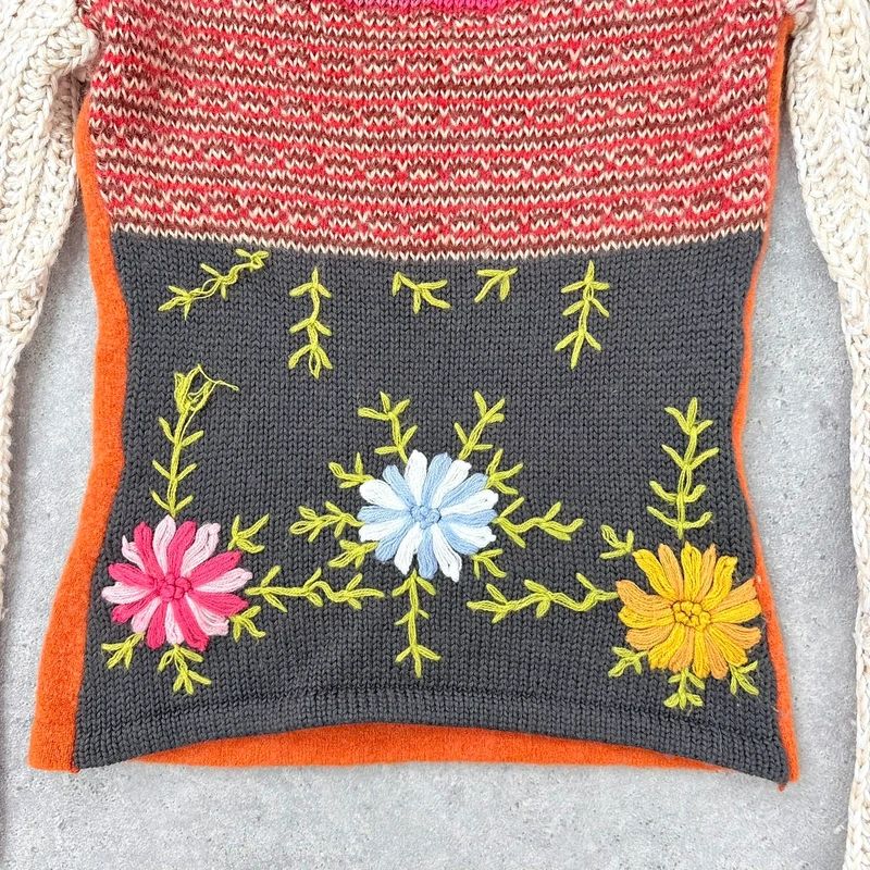 knitted embroidered Custo Barcelona jumper