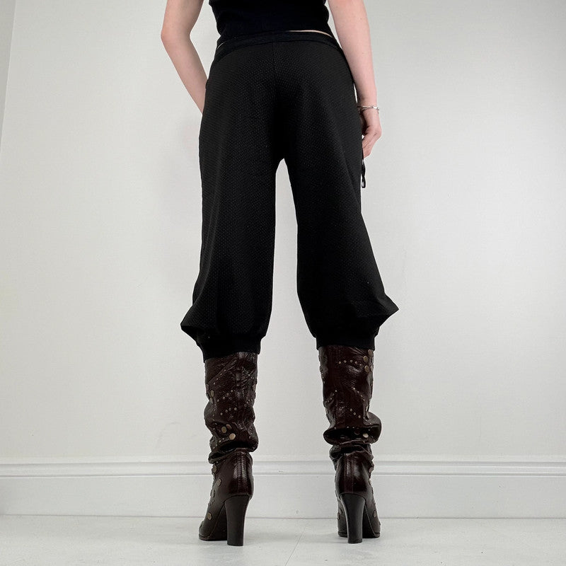 Cop Copine structured polkadot capri pants