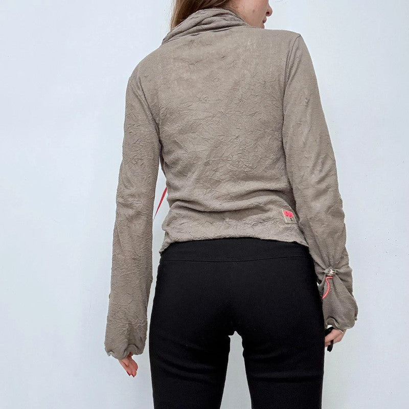 asymmetric cop copine cargo shirt