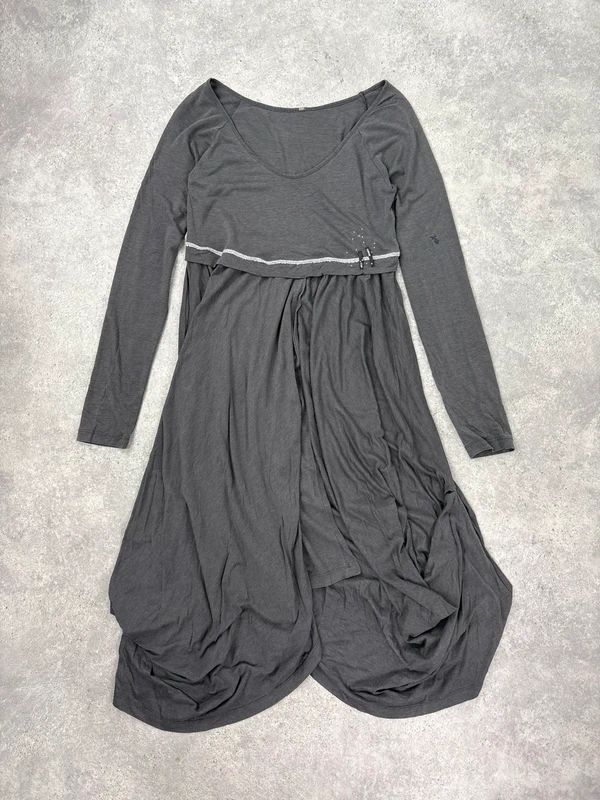 Draped layered Cop Copine maxi dress