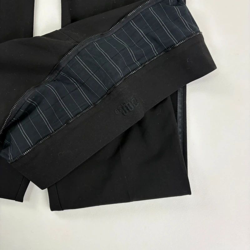 Black Cop Copine stretch waistband trouser
