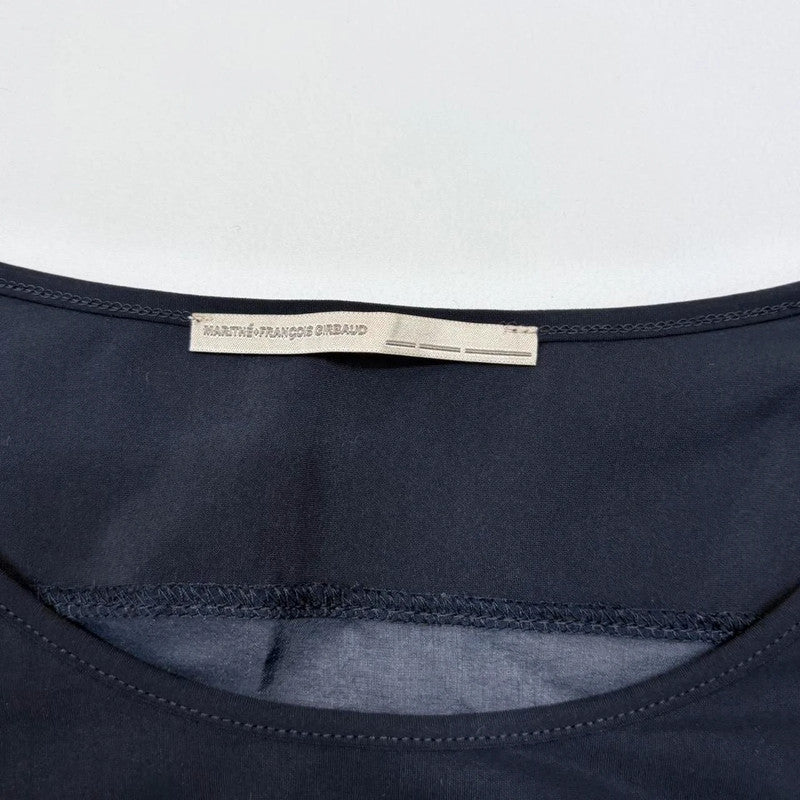 marithe francois girbaud puff draped dress