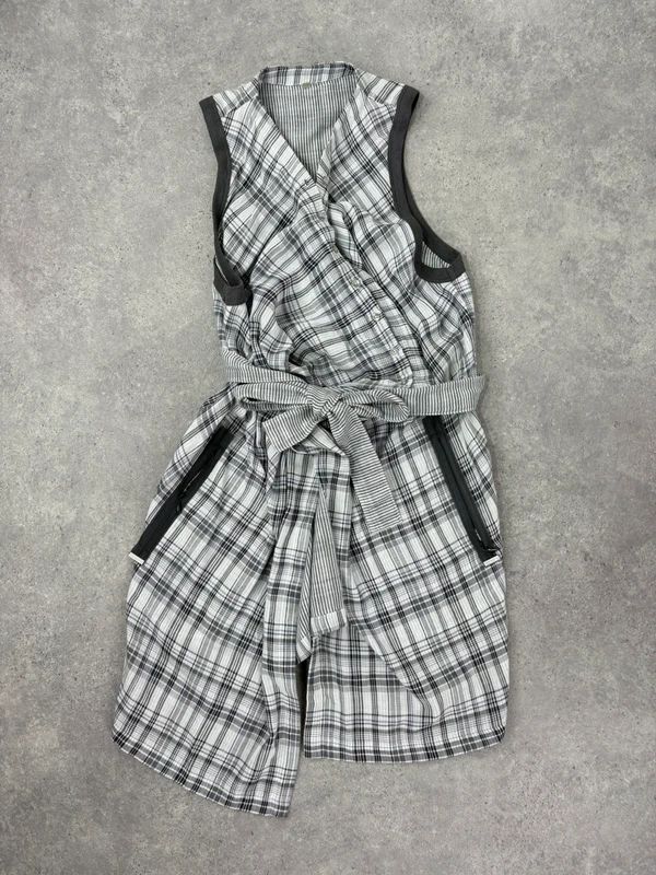 Cop Copine tartan checked