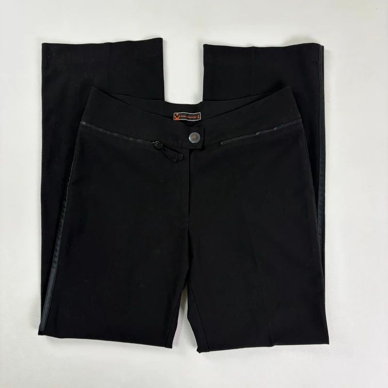Black Cop Copine stretch waistband trouser