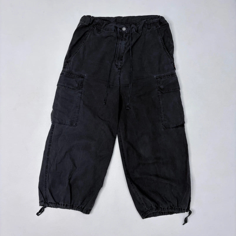 Jean Paul Gaultier oversized baggy low rise drawstring trousers