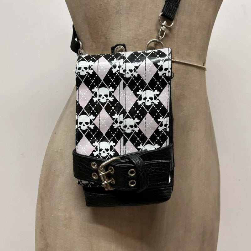 buckle grunge mini bag