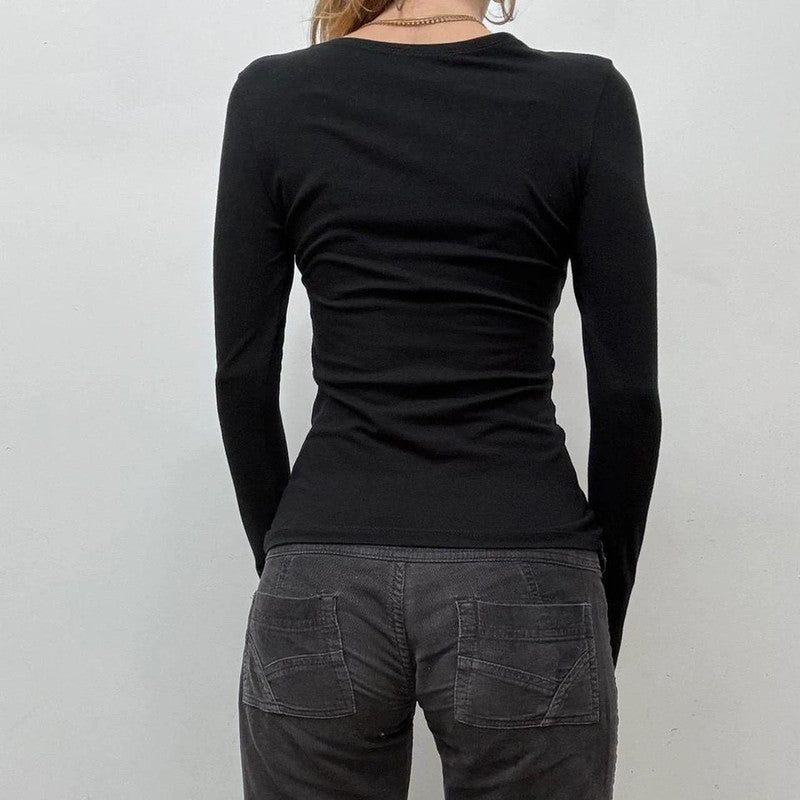 graphic printed cavalli y2k t-shirt