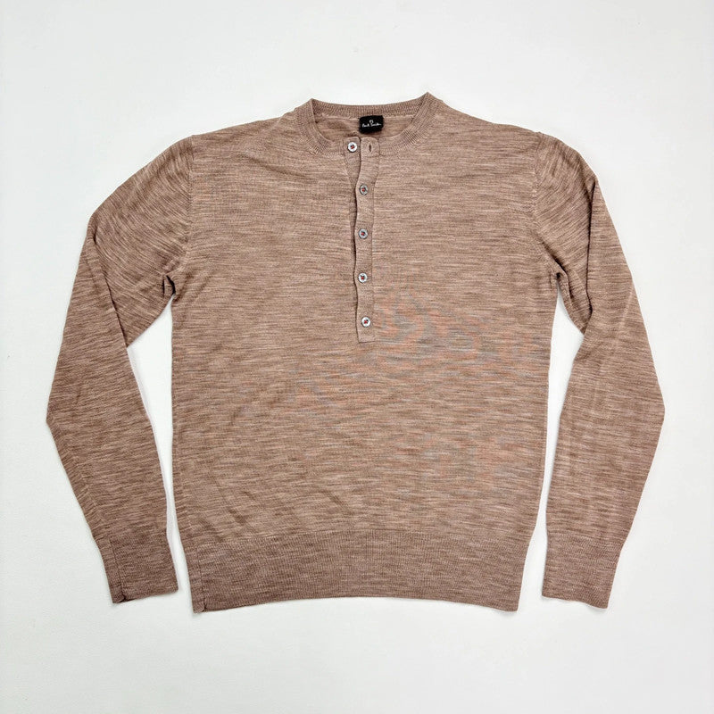 Paul Smith brown knit slouchy jumper