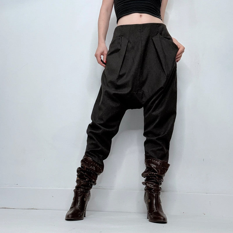 Draped gathered Rutzou trousers