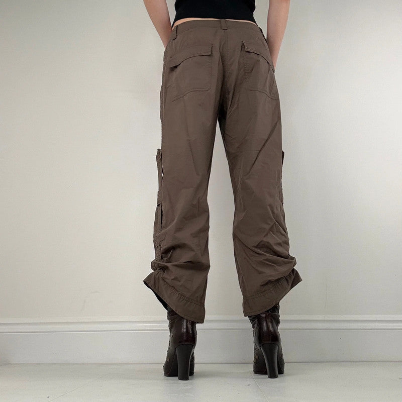 Cop Copine brown wide leg trousers