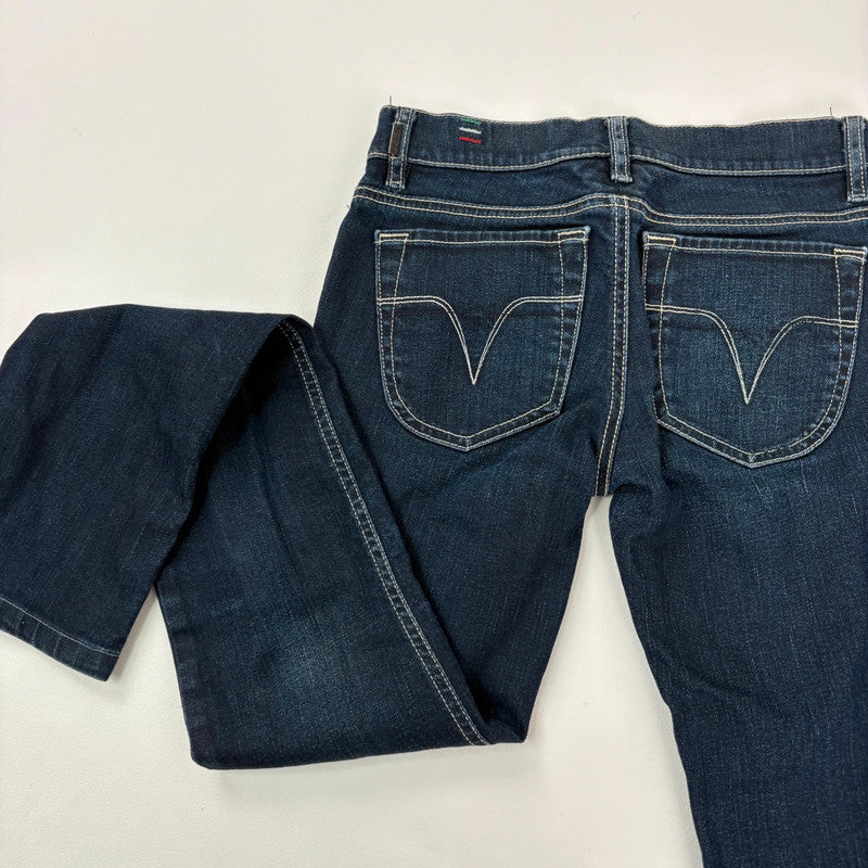 Dark wash denim diesel low rise jeans