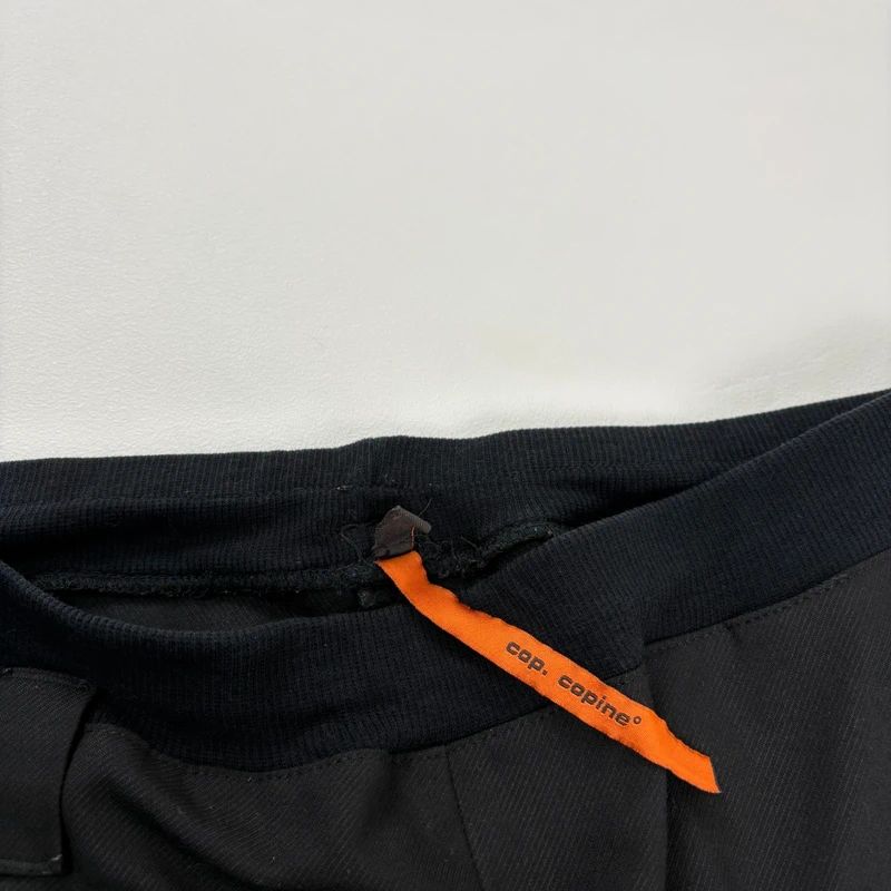 Black Cop Copine straight leg trousers