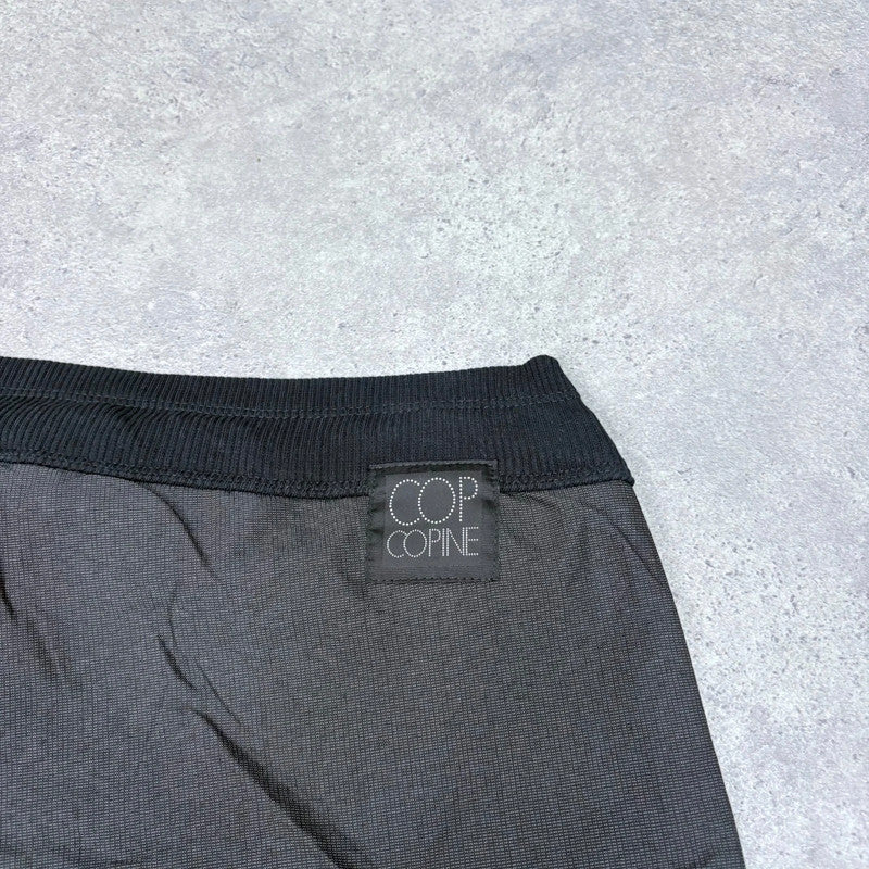 Cop Copine dark grey drawstring low rise trousers