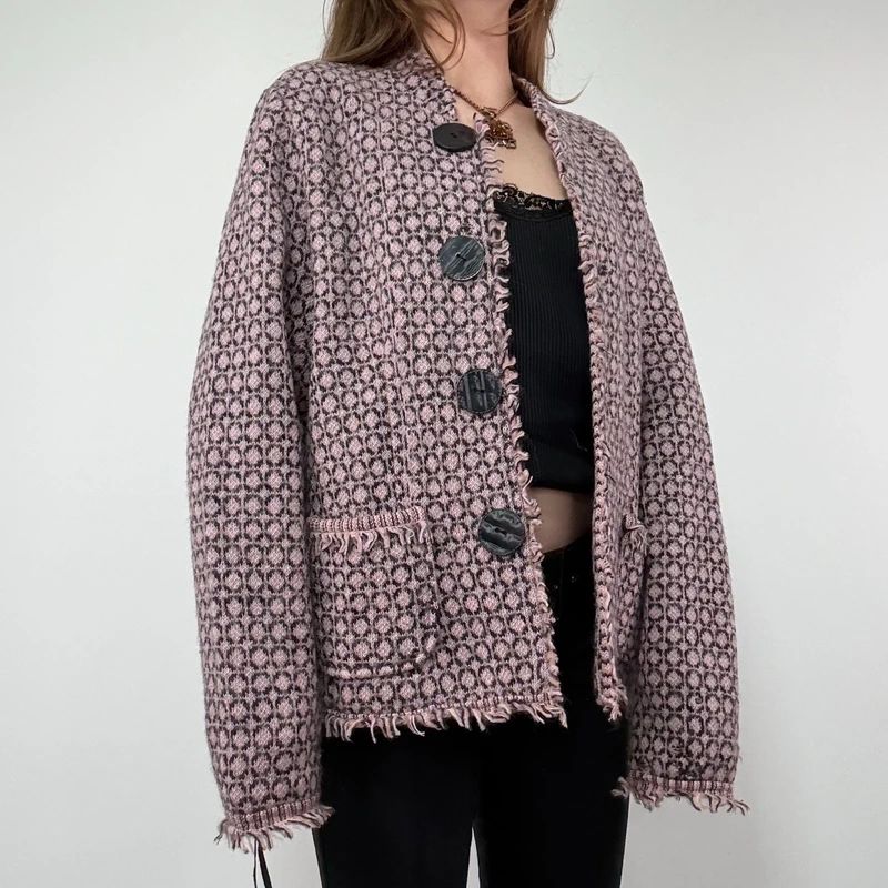 Oversized polkadot Cardigan