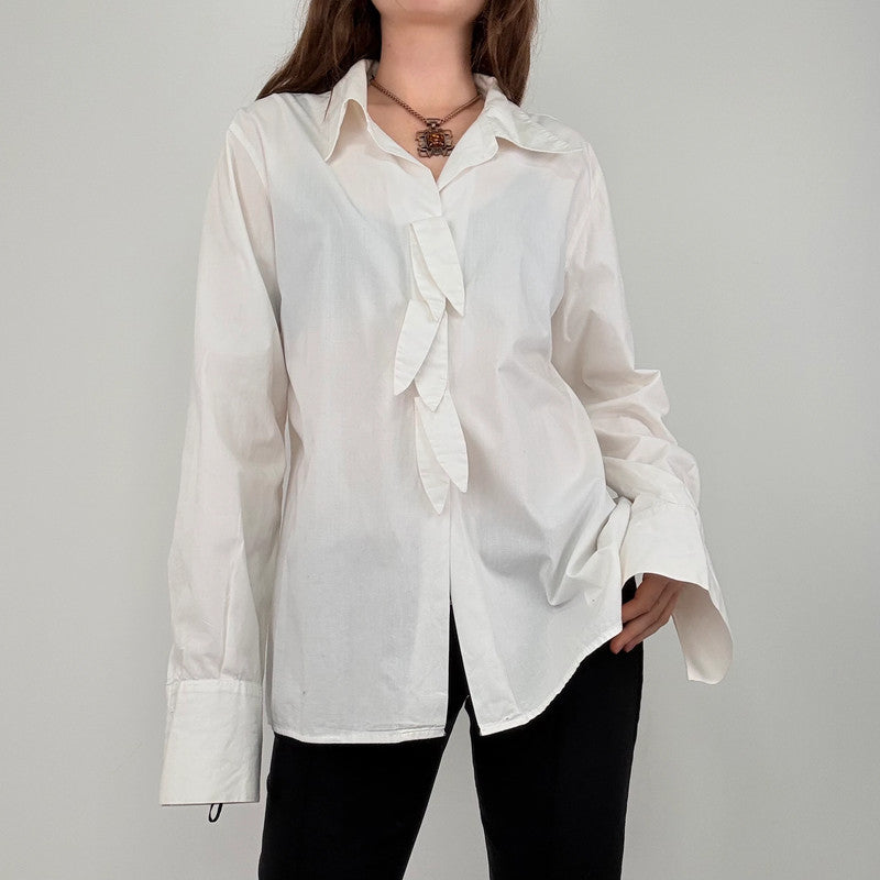 white Anne Fontaine cotton shirt