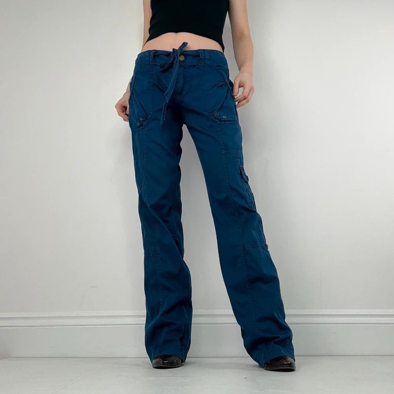 blue flared Morgan de Toi trousers