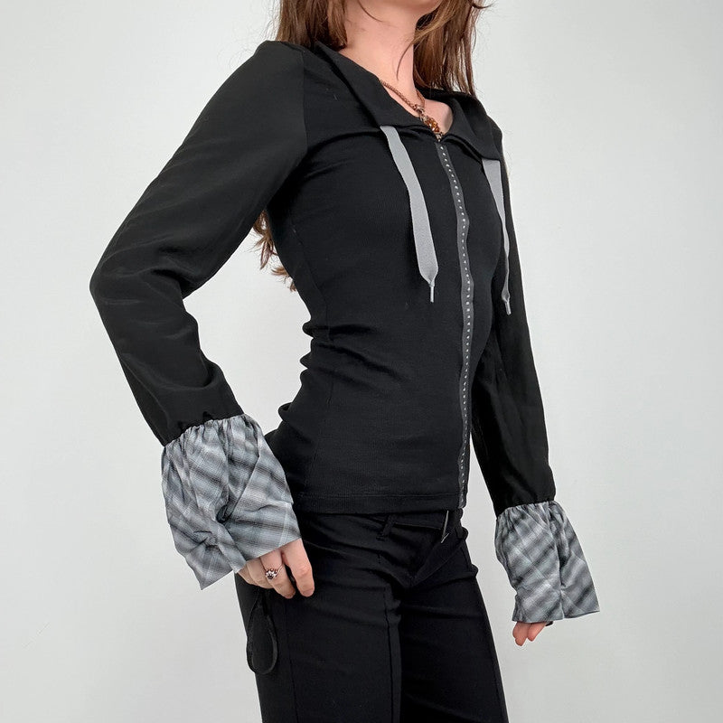 Cop Copine black structured top