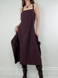 Cop Copine gathered structured maxi dress