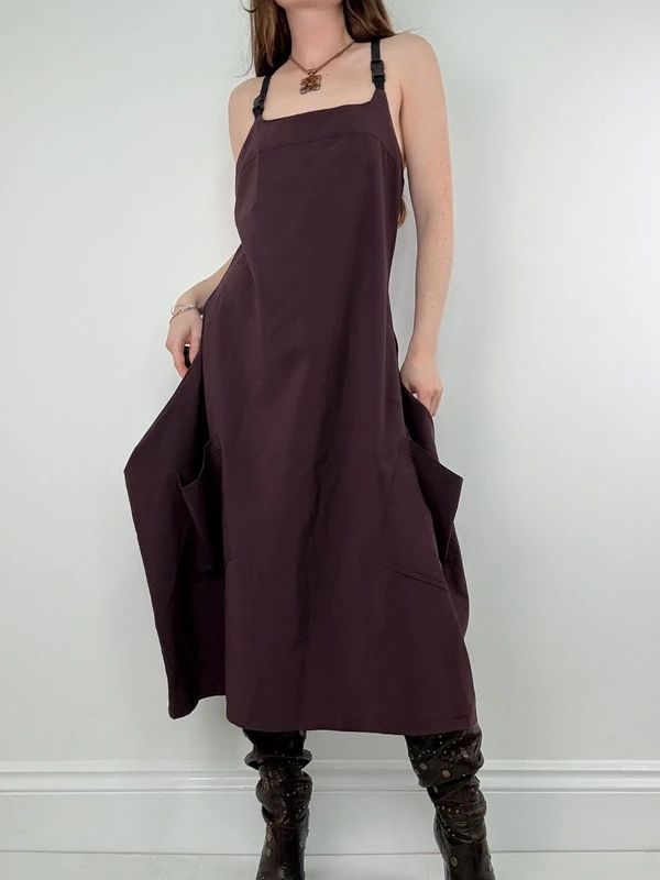 Cop Copine gathered structured maxi dress