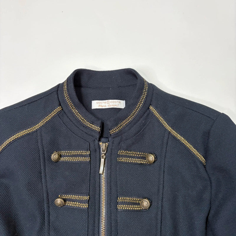 navy regency military jacket