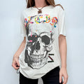 Philipp Plein graphic white short sleeve t-shirt