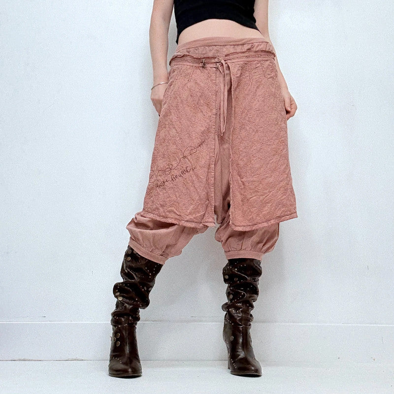 Cop Copine layered skirt trousers