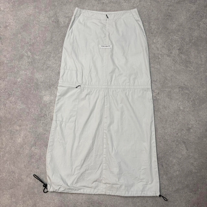 tech cargo maxi skirt