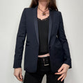 The Kooples Navy fitted blazer