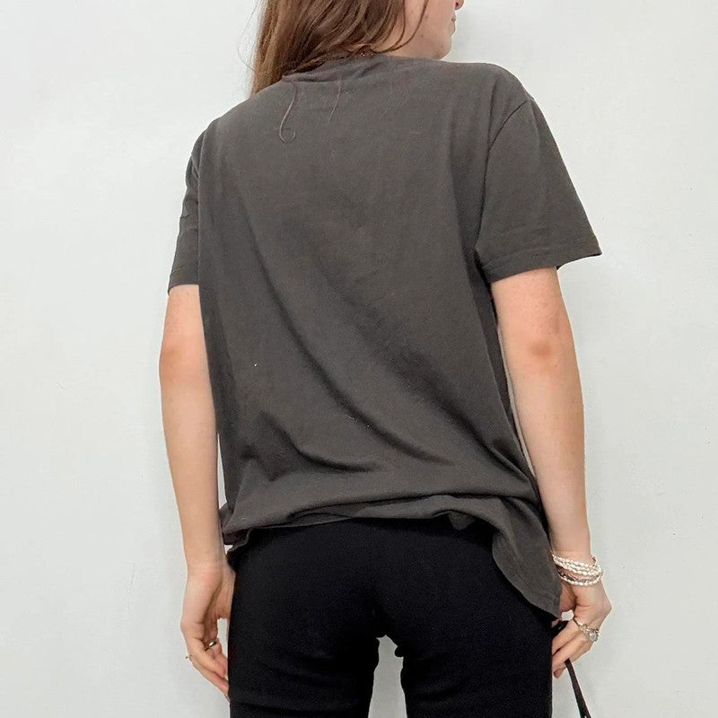 studded graphic grunge t-shirt