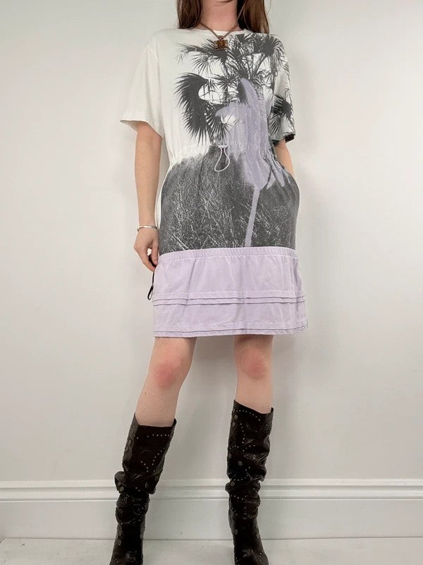 Kenzo graphic printed t-shirt slouchy dress