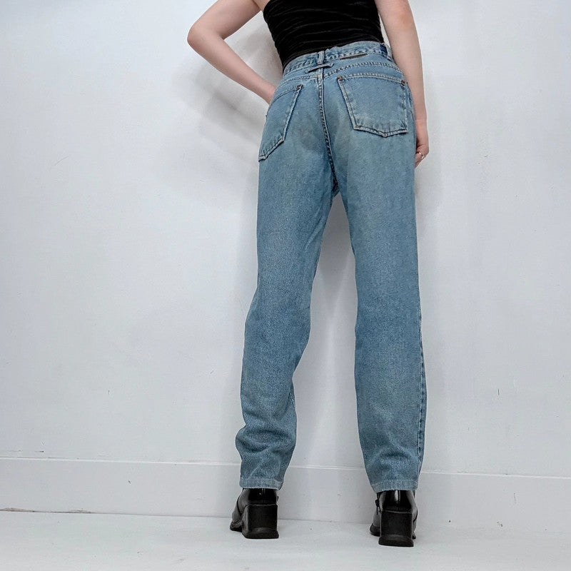 distressed denim Jean Paul Gaultier jeans