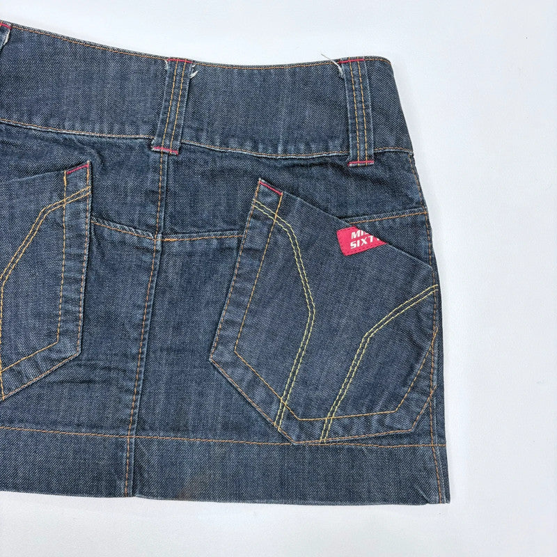 dark denim Miss sixty engineered skirt