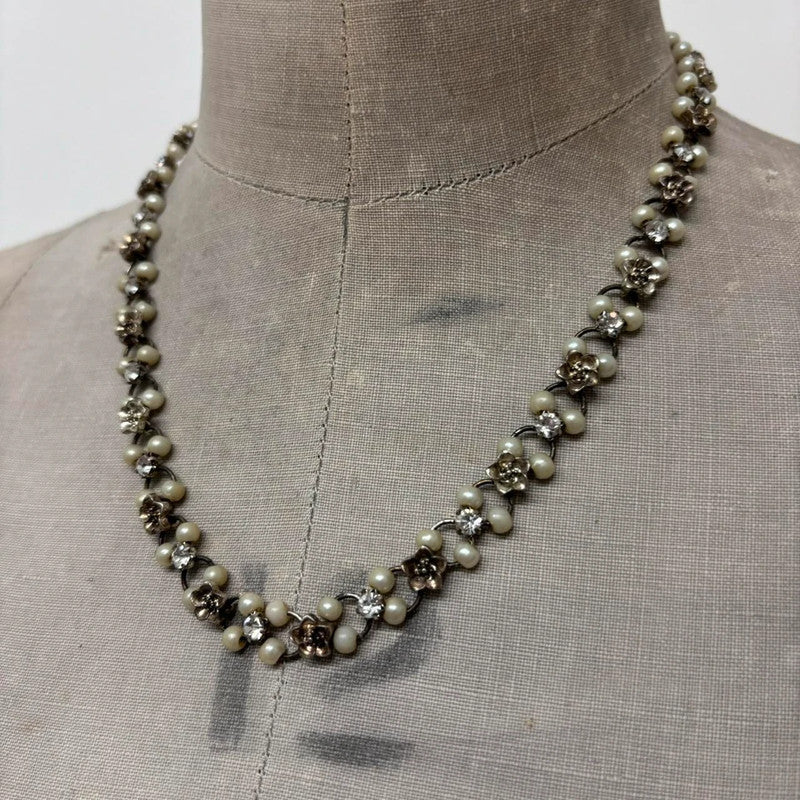 regency pearl beaded necklace